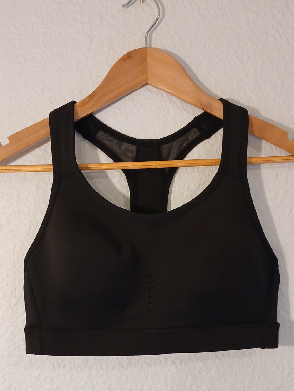 Avia Black Racerback High-Support Sports Bra